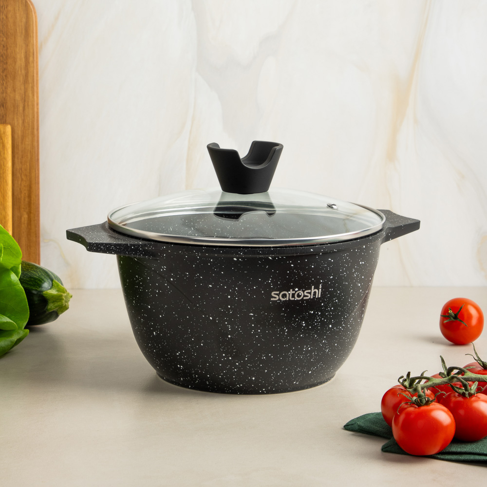 SATOSHI Монфор Казан 20х11,5см, 2,7л, литой алюминий, индукция - #14