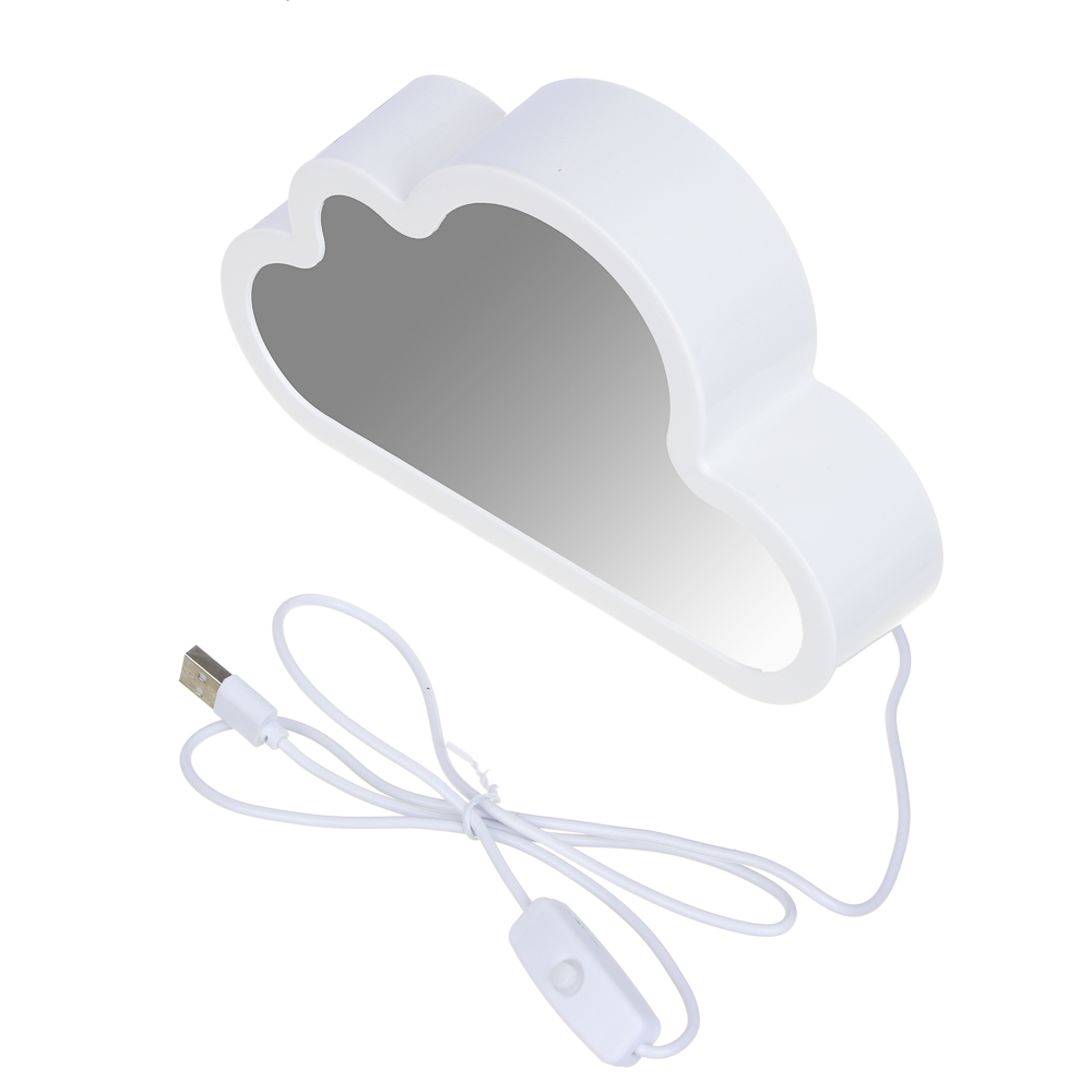 Светильник LED, USB, AБС пластик, акрил, 20х13см - #3