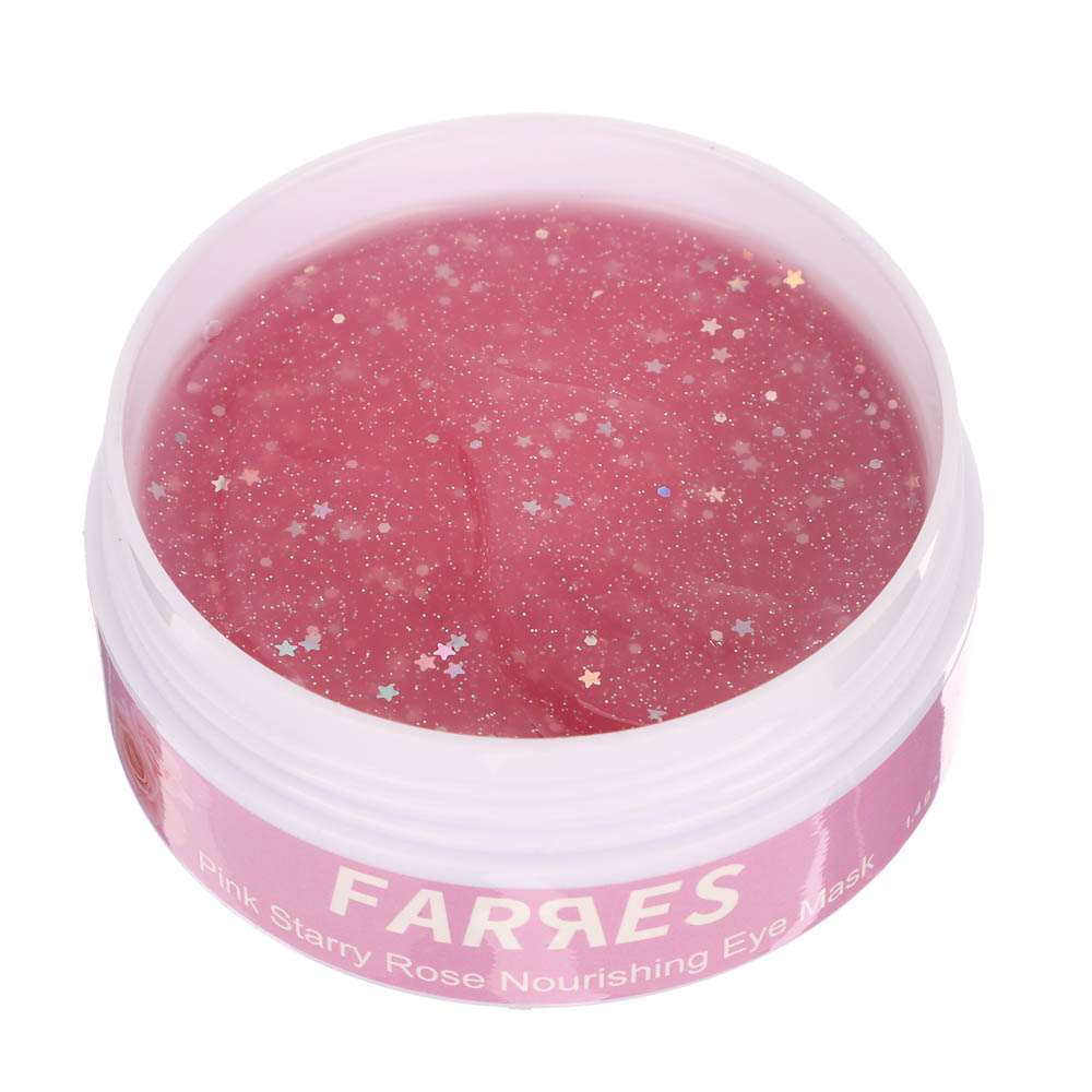 Патчи для глаз "Pink Stars" с экстрактом розы 60 шт тм Farres 90,0 г - #3