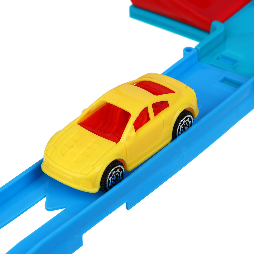 ИГРОЛЕНД Автотрек "Супергонки", машинка в наборе, PP, 22х4,5х17 см - #9
