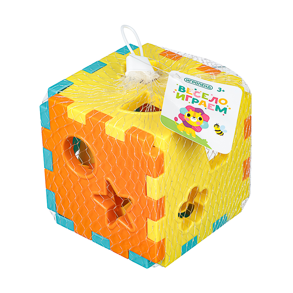 ИГРОЛЕНД Конструктор игрушка для детей 3+ 10,5x10,5x10,5см, пластик - #5
