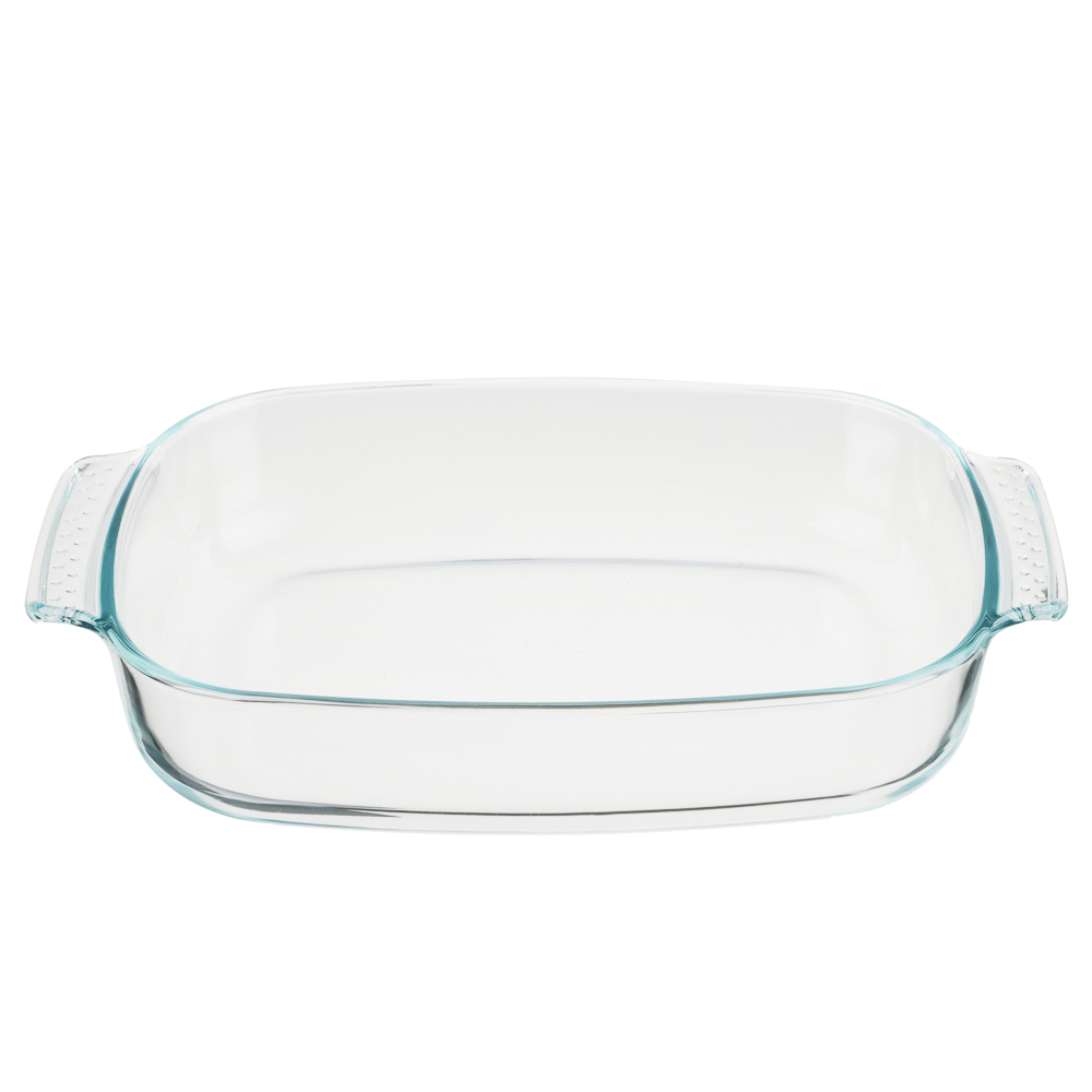 SATOSHI Форма для запекания глубокая жаропрочная прямоуг., с ручками, стекло, 34,4х22,3х6см, 2,7л. - #2
