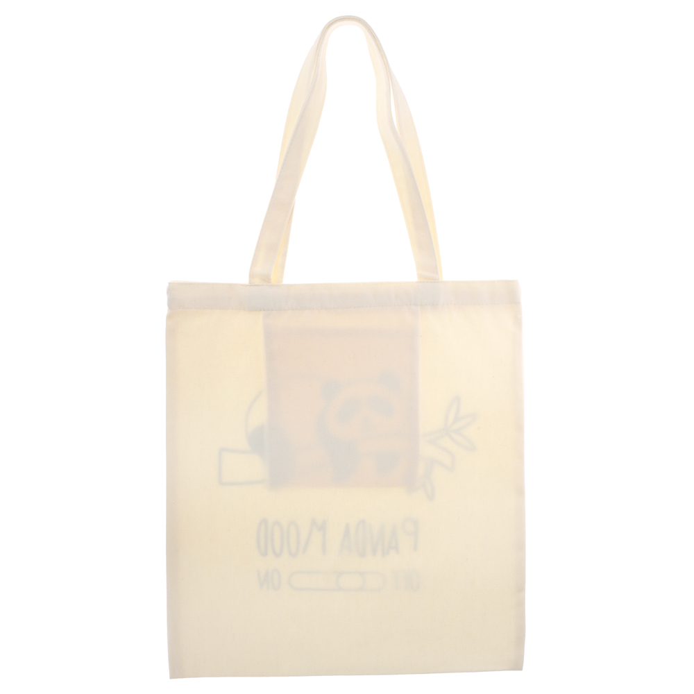 Сумка-шоппер, "Панды/Капибары", 38x42см, длина ручек 58 см, внутр. карман, полиэстер, 6 дизайнов - #19