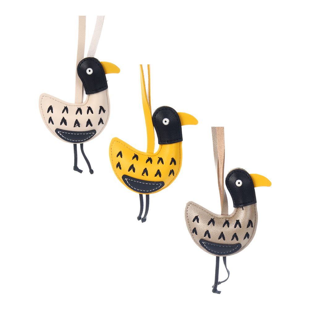 Подвеска аксессуар тм ЮL Модная Утка, ПУ, 23,5х8 см, 3 цвета - #1