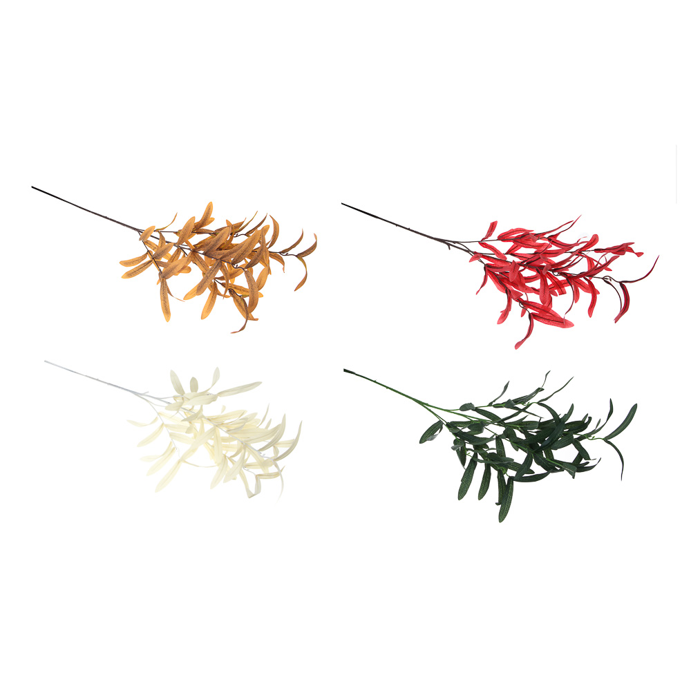 LADECOR Ветка искусственная, 85 см, пластик, ткань, проволока, 4 цвета - #1