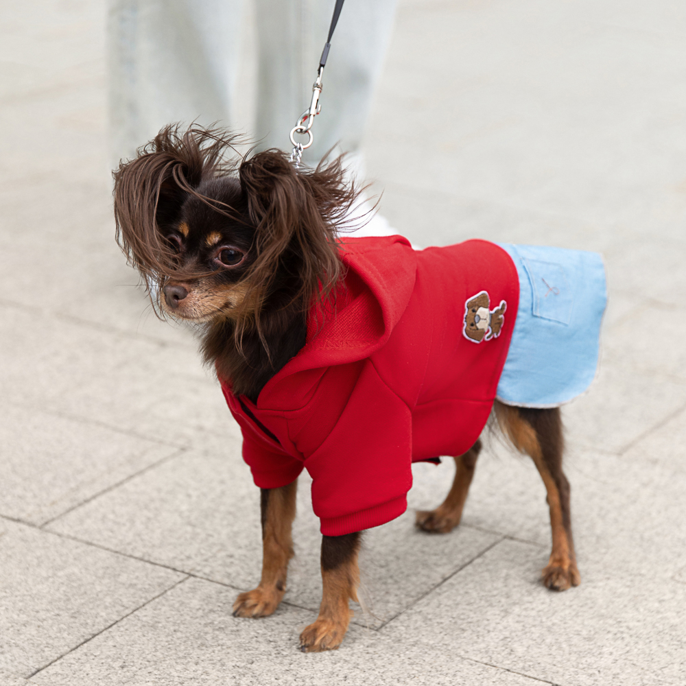 VETTA Толстовка для домашних животных с рисунком, хлопок, ПЭ, р. M - #15