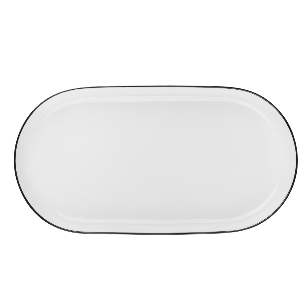 MILLIMI Соло Блюдо овальное, 500мл, 30х15,5х3см, фарфор - #6
