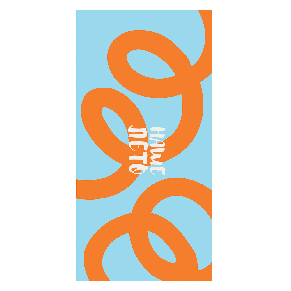 Полотенце пляжное тм PROVANCE Саммер 70х150см, 100% полиэстер, Наше лето, 6 дизайнов - #3