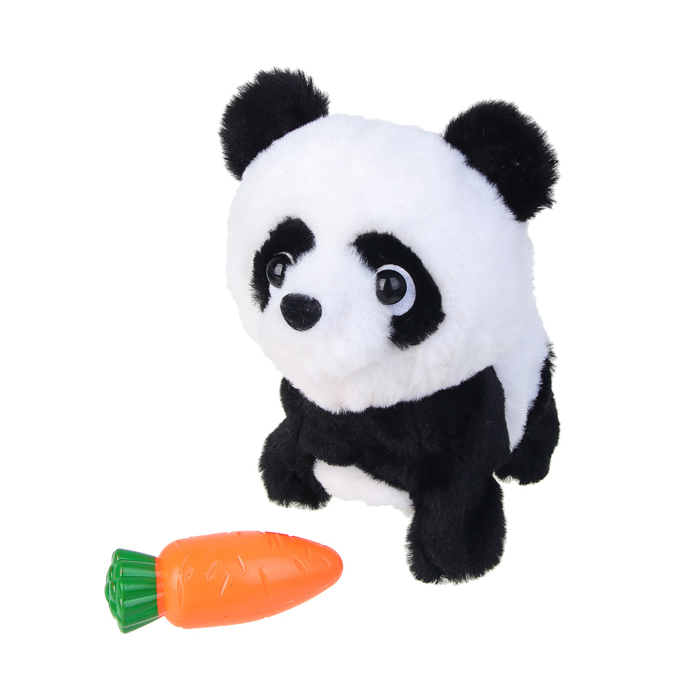 ИГРОЛЕНД Питомец интерактивный "Панда в перевозке", 2хАА, ABS, полиэстер, 20,5х23х48,5 см - #9