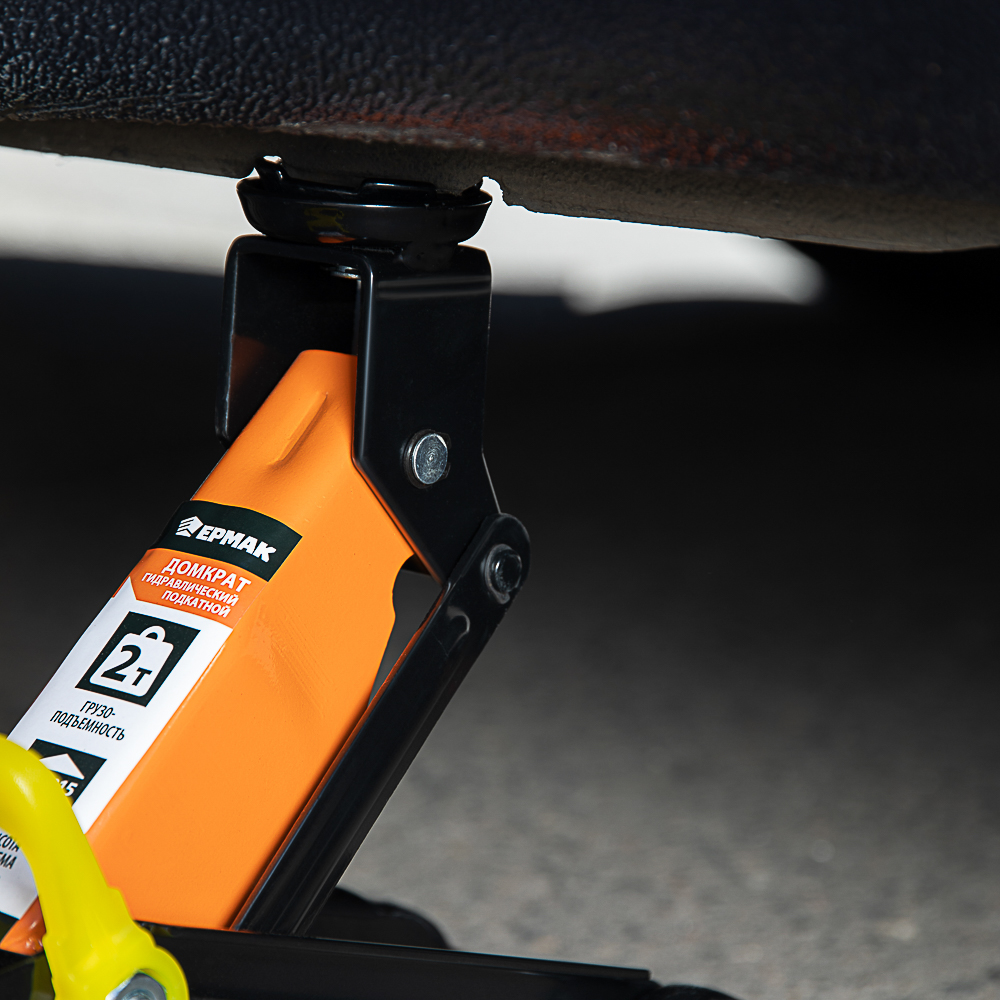 ЕРМАК Домкрат гидравлический подкатной 2 т, высота подъема 125-300мм - #14