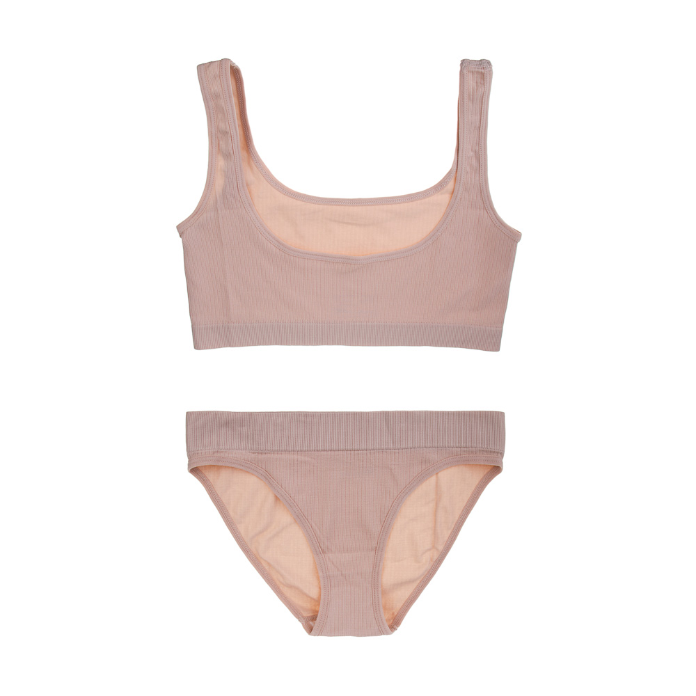 GALANTE Комплект:топ на широких лямках и трусы, р.46-48, 90%полиамид, 10%спандекс, бежевый, НБ25-18 - #1