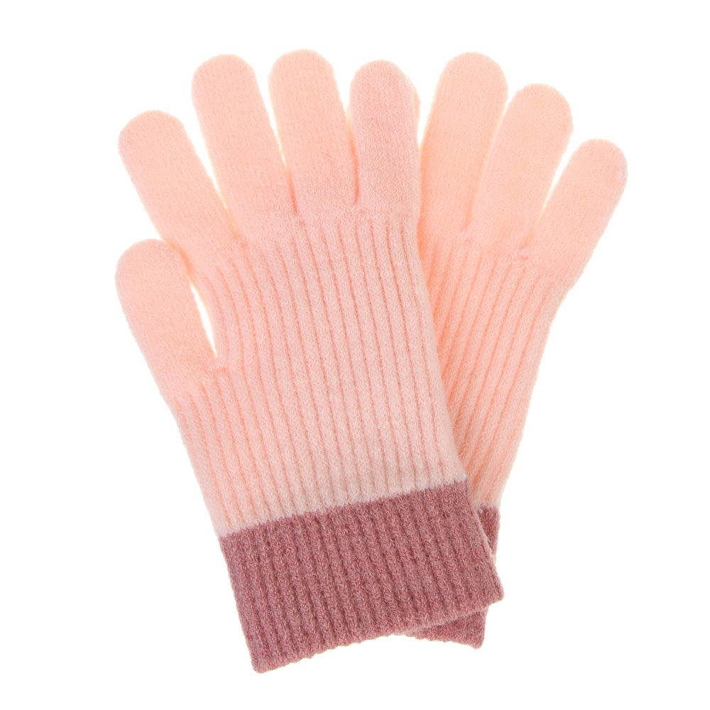 GALANTE Перчатки детские с начесом однослойные, р.14, 100% полиэстер, цвет в ас-те, ОЗ25-36 - #2