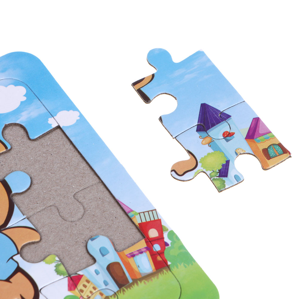 ХОББИХИТ Набор для творчества "Пазл-раскраска" 6 штук, 16,5х2,3х20см, картон, 2 дизайна - #8