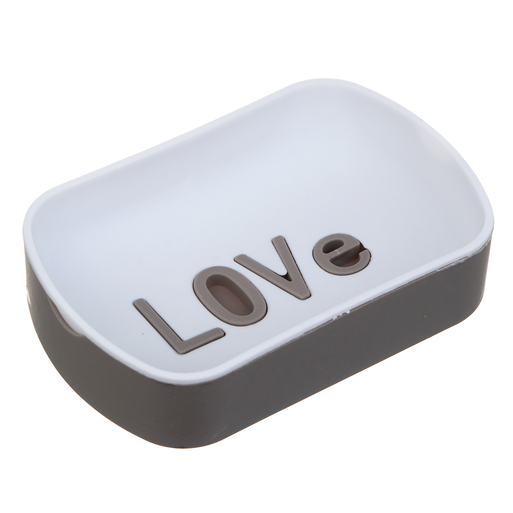 VETTA Love Мыльница, пластик, 13х8,5х3 см - #2