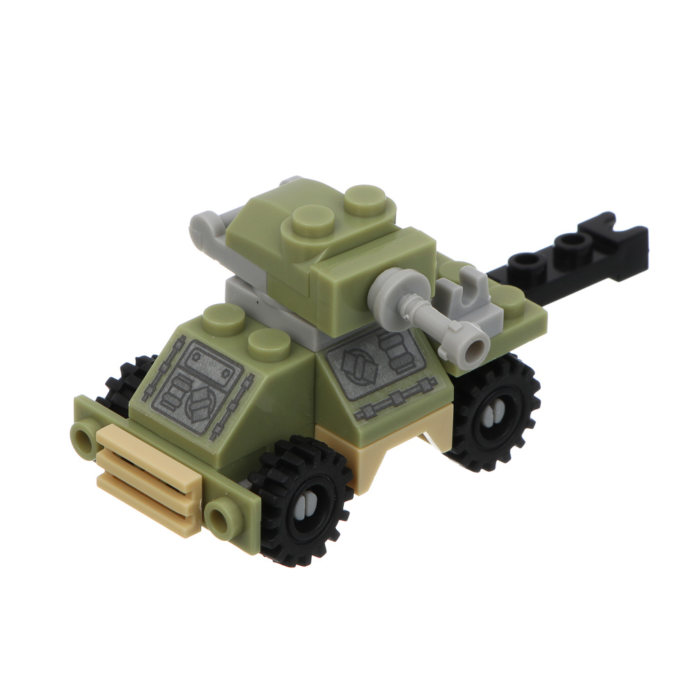 ИГРОЛЕНД Конструктор "Военная техника" 8 в 1, 8х3,5х11 см, ABS, 6 видов - #8