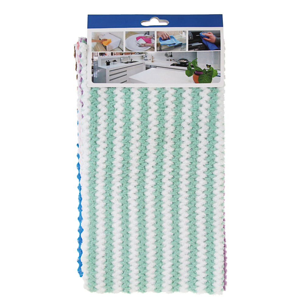 Набор салфеток 5 шт тм VETTA, 30х30 см, 210 г/кв.м., микс дизайнов, полиэстер - #7