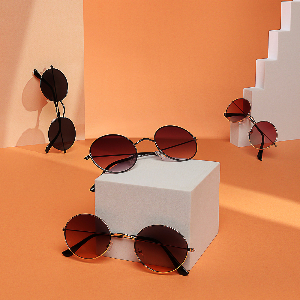 GALANTE Очки солнцезащитные, пластик, металл, 135x43мм, 4 цвета - #5