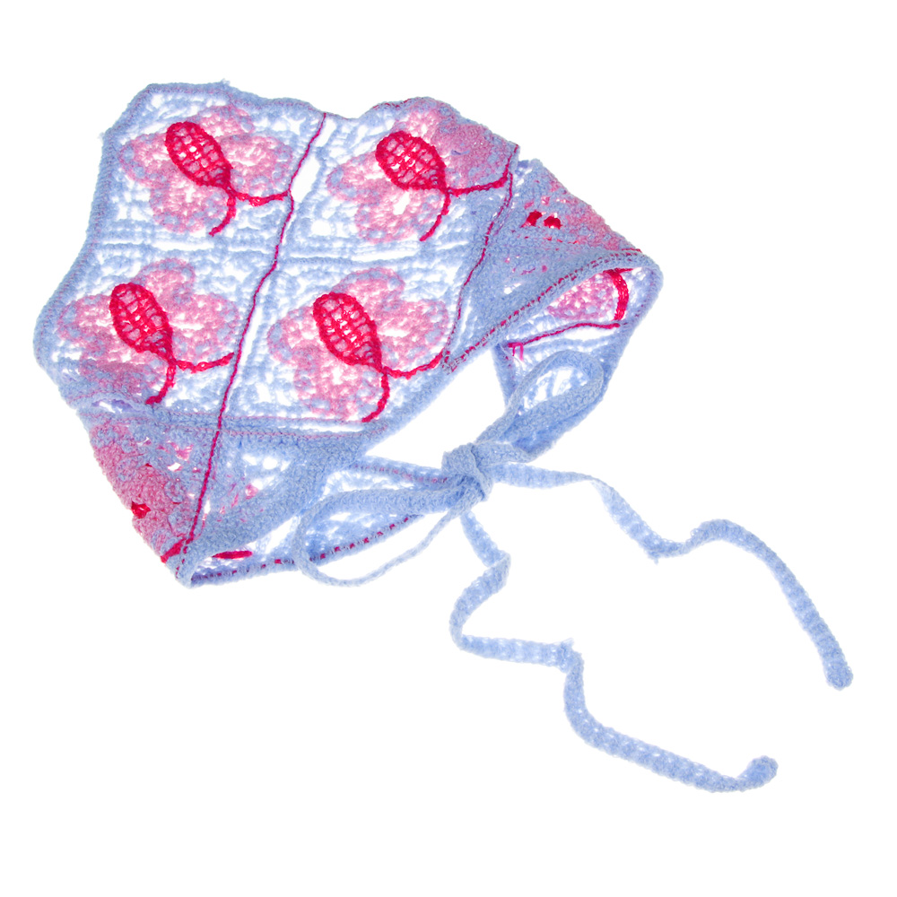 GALANTE Косынка вязаная женская, р-р 50x35см, 100% полиэстер, 6 дизайнов - #3