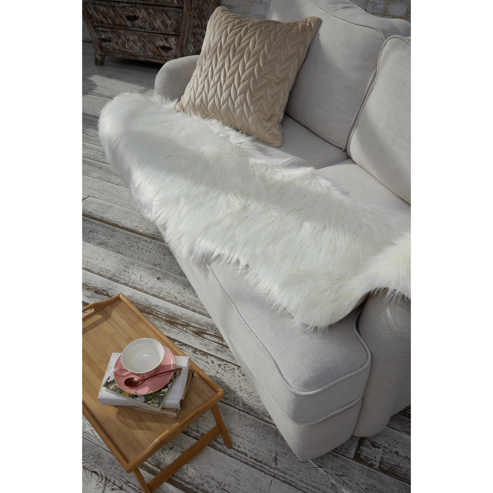 VETTA Коврик прикроватный Comfy, 50x180 см, искусственный мех - #16