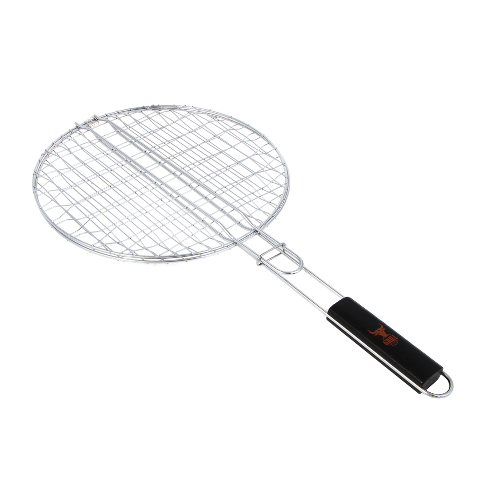 Решетка круглая тм GRILLBOOM, 550гр, 58х31х31см - #1