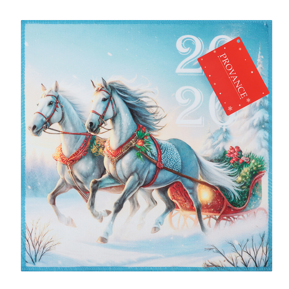 PROVANCE Щелкунчик Салфетка символ года, 30х30см, 100% полиэстер, 6 дизайнов - #4