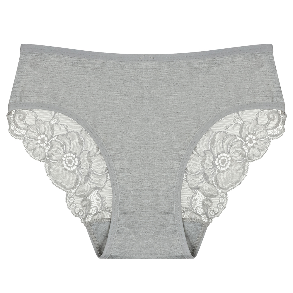 Трусы женские с кружевом, р.46-48, 95% хлопок, 5% спандекс, Cotton #9922 - #5
