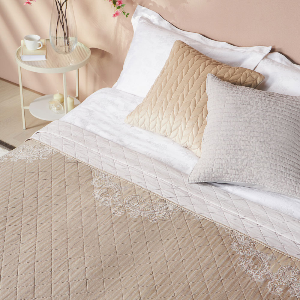 PROVANCE Хейзел Покрывало стеганое принтованное 200х220см, 100% полиэстер - #7