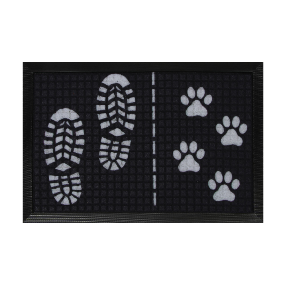 VETTA Коврик придверный, полиэстер, 38х58 см, 3 дизайна - #2