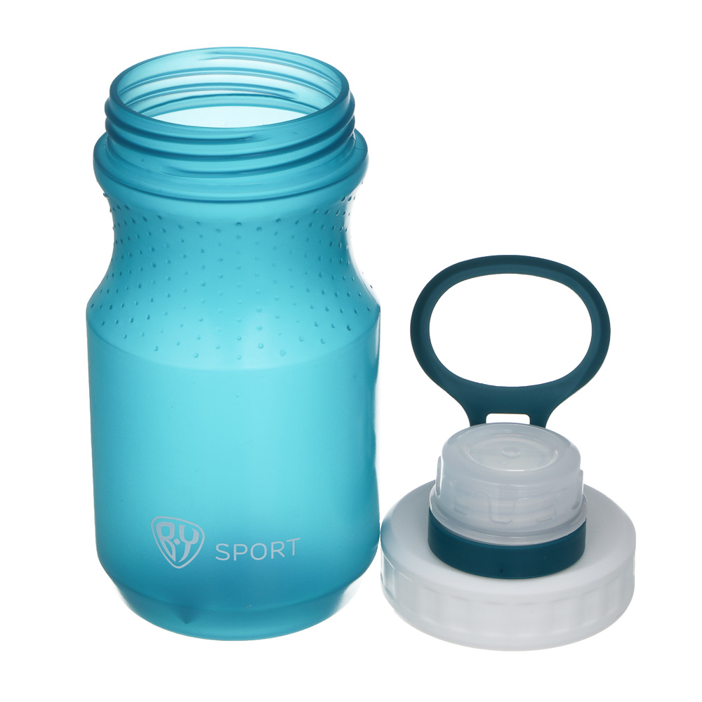 Бутылка для воды тм BY SPORT, 380мл, 15,5х6,5см, PP, 3 цвета - #7