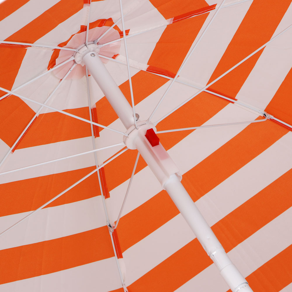 Зонт пляжный тм ЯРКОЕ ЛЕТО, 210D, полиэстер, d180см, h180см, 19/22мм стойка, c изменяющимся углом на - #8