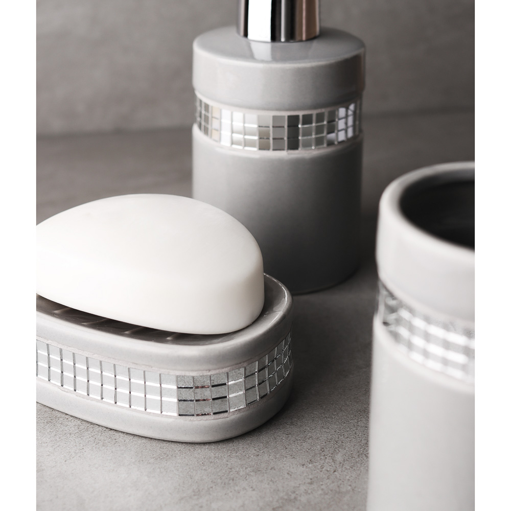 BY Стакан для зубных щеток и пасты "Зеркало души", керамика, 2 цвета - #5