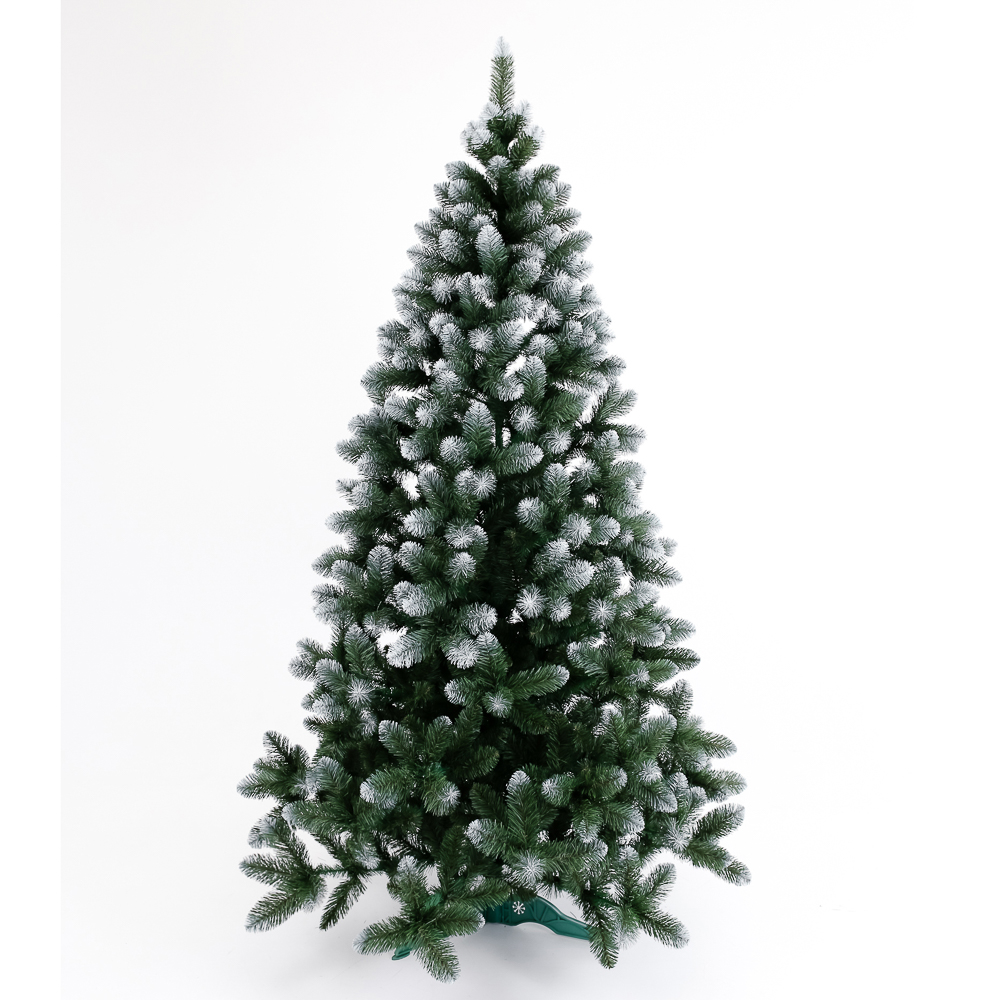 Ёлка искусственная "Европейская большая" 160 см, белоснежные кончики - #1