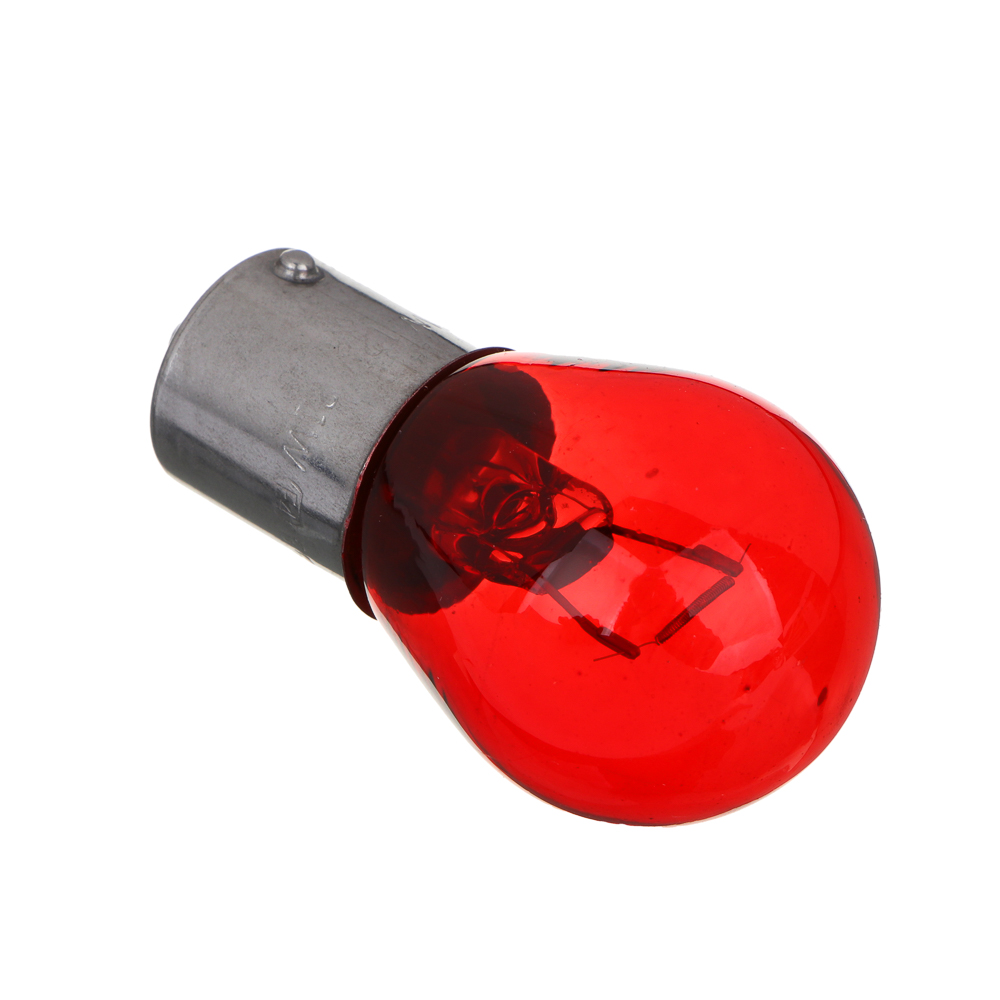 NG Лампа накаливания 12V, P21W(BA15S) красный, BOX (10 шт.) - #3