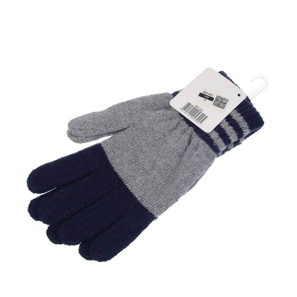 GALANTE Перчатки мужские, р.22-24, 100% полиэстер, разноцветные, ОЗ25-25 - #5