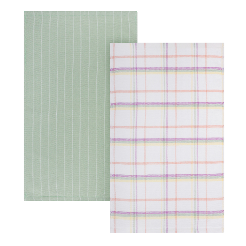 PROVANCE Ботаника Комплект кухонных махровых полотенец 2шт, 30х50см, 100% хлопок - #3