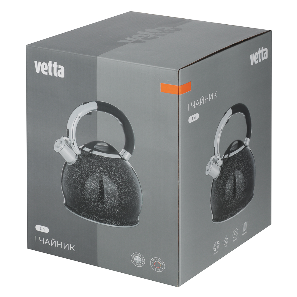 VETTA Чайник стальной 3,0л "Виттель", индукция - #3