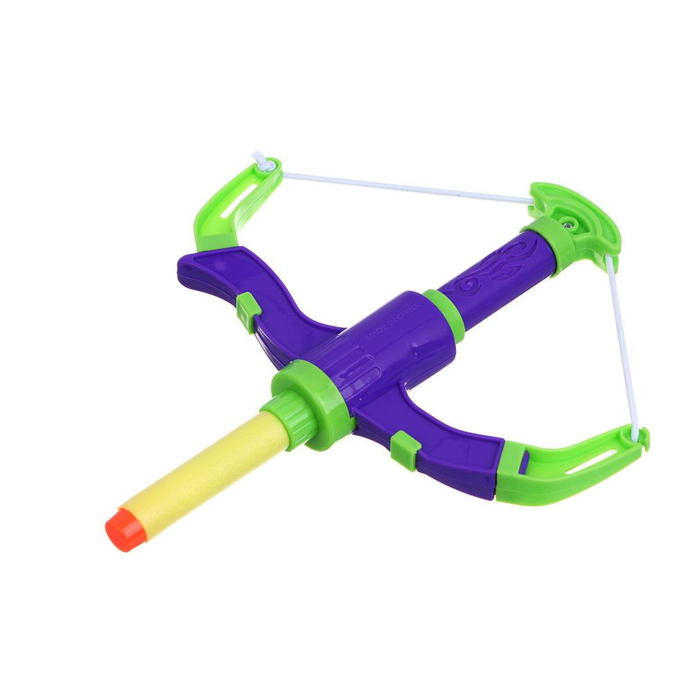 ИГРОЛЕНД Арбалет, стреляет мягкими пулями, PP, PVC, EVA, 19х3х26 см, 2 дизайна - #6