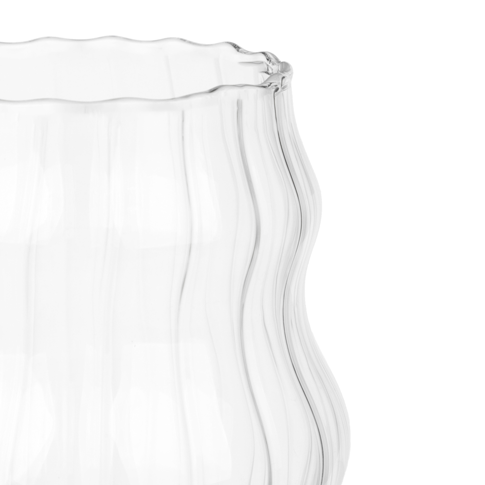 MILLIMI Набор бокалов 500 мл, 2 шт, стекло, волнистый - #4