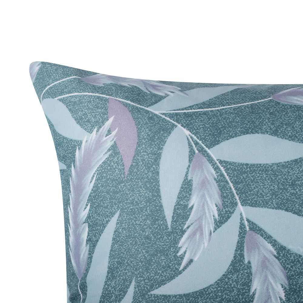 PROVANCE Нэви Комплект постельного белья евро (4 предмета), микросатин, листья - #4