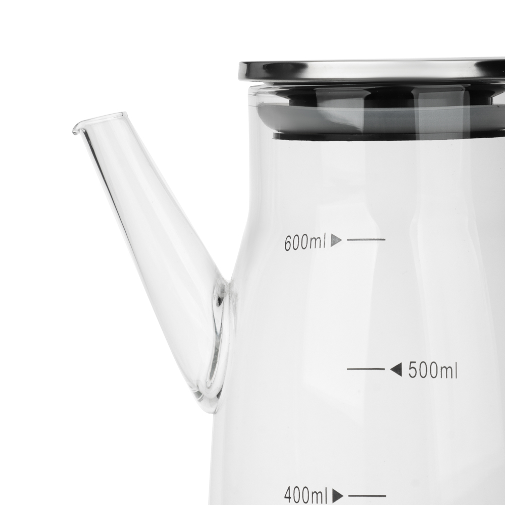 VETTA Кувшин для масла/уксуса, 600мл, стекло, силикон, металл, пластик - #2