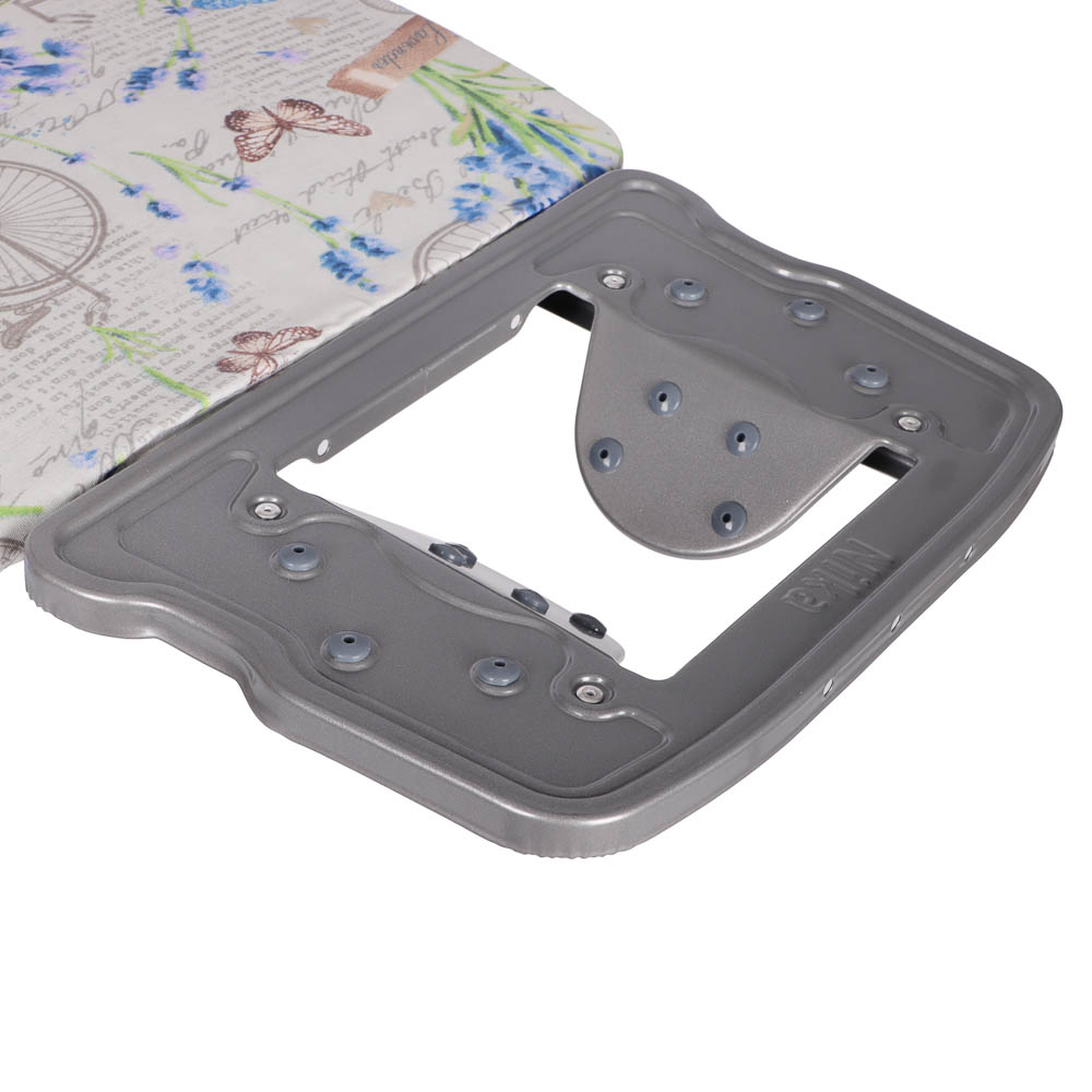 VETTA Доска гладильная 122х40х90см, металл, подставка под утюг с термоустойчивыми вст, удл.1,6м Н10 - #4