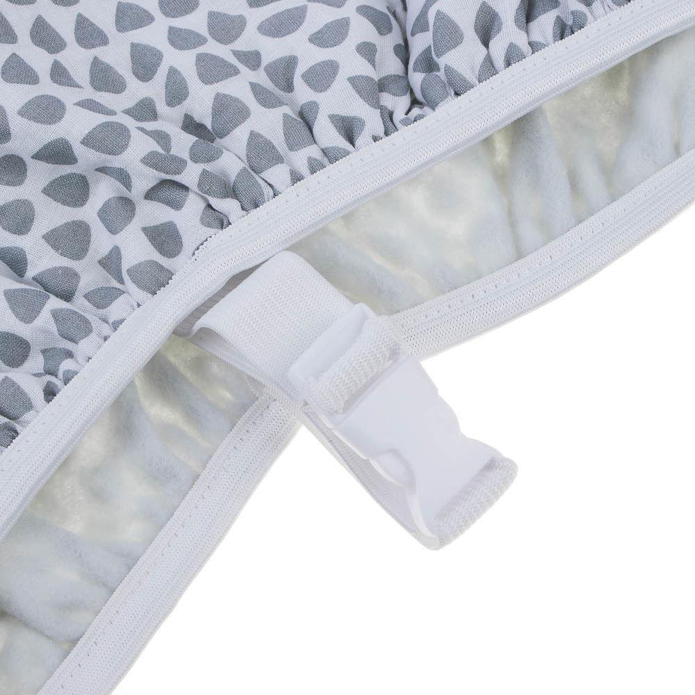 VETTA Чехол для гладильной доски на резинке, пряжка, х/б, подкладка синтепон, 140х50см - #4