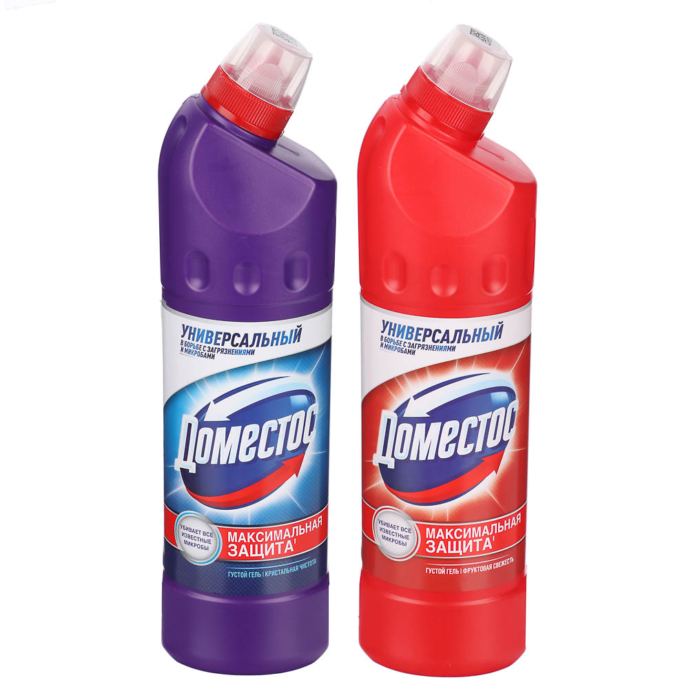 Средство чистящее ДОМЕСТОС фруктовая свежесть/кристальная чистота, п/б, 680мл - #1
