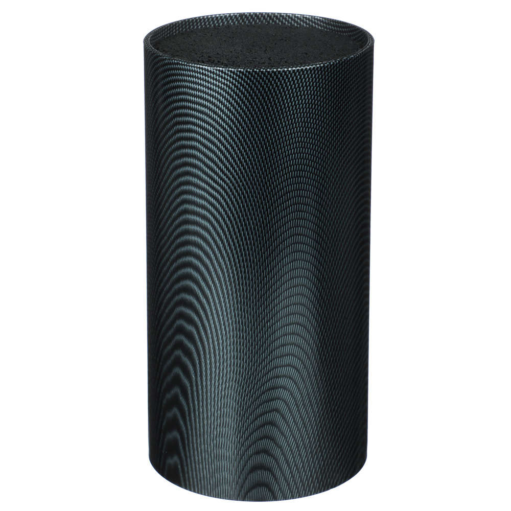 SATOSHI Карбон Подставка для ножей d11х22см, полипропиленовые разделители - #1