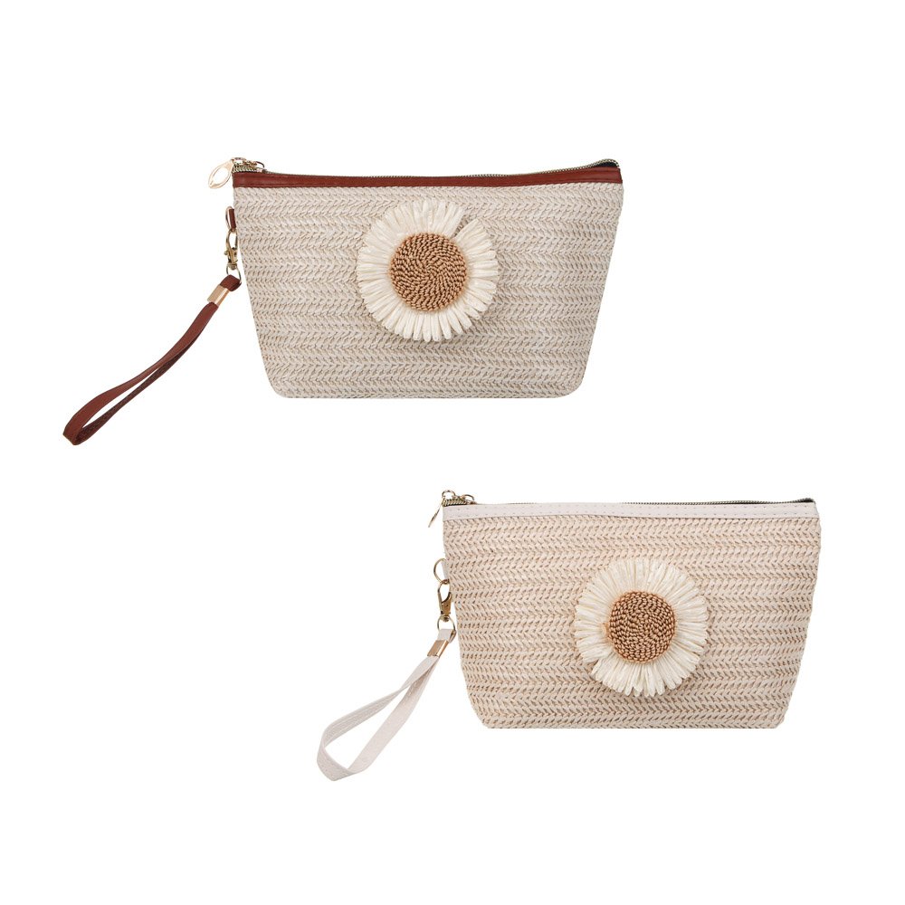 Косметичка трапеция тм ЮL Sunflower, полиэстер, 22х13х7см, 2 цвета - #1