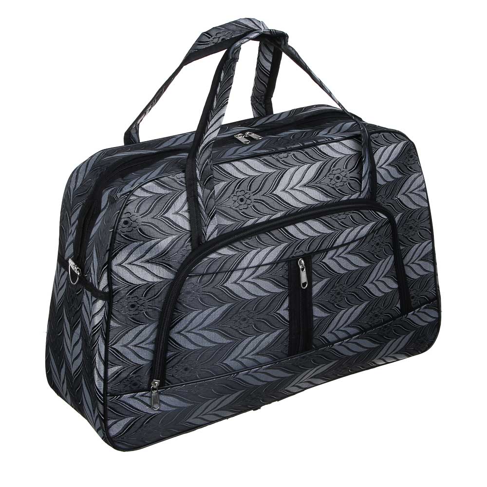 ЮL Сумка дорожная с длинным ремнем, полиэстер, 52х34х19см, 2 цвета, КЖС24-09 - #4