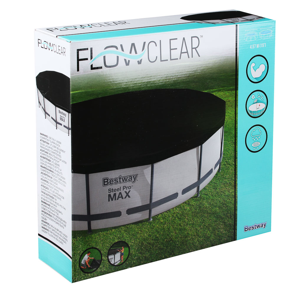 BESTWAY Тент для каркасных и стальных бассейнов Ф457/460см, 470см, 58038 - #4