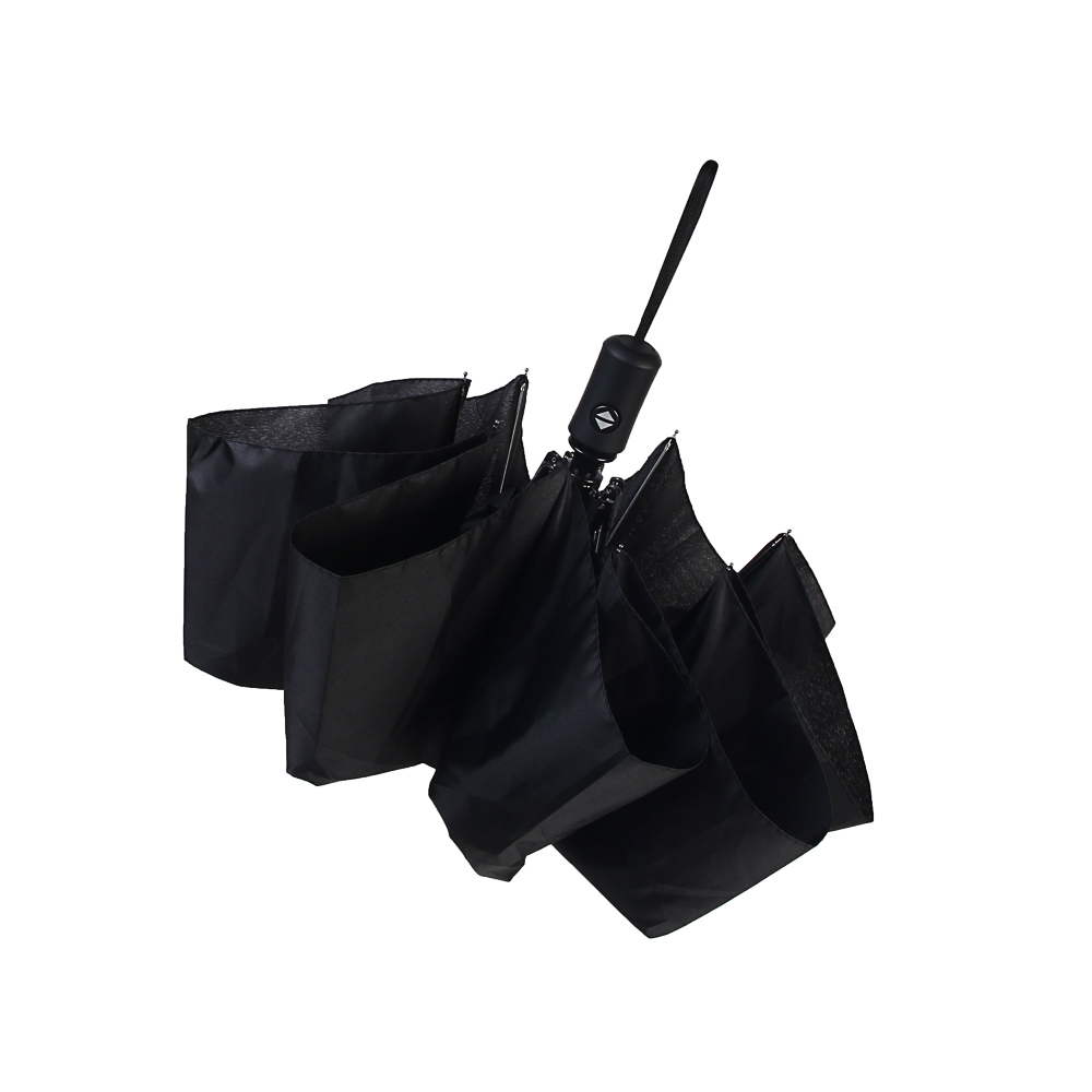 Зонт универсальный автомат, диаметр 96 см, 8 спиц, металл,  PG, черный - #4