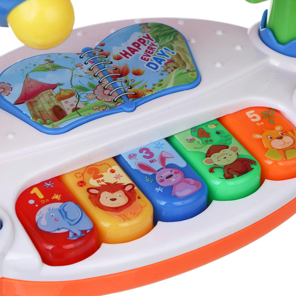 ИГРОЛЕНД Игровой центр музыкальный, свет, звук, 3хАА, ABS, 19х11,5х15 см - #9