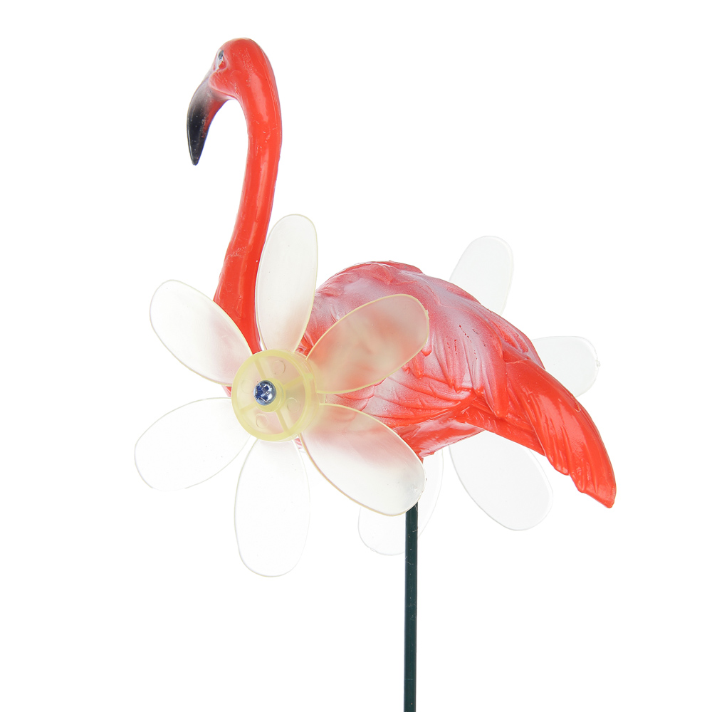 Фигурка на стержне "Фламинго" тм INBLOOM, 14х8х60см, пластик, металл - #5